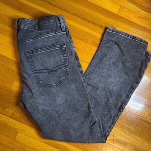Signature Gray Straight Jeans Versatile Style
